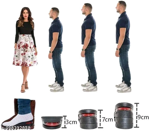 Height increase shoe insole air cushion 4 layers 1 layers-1.80 inches