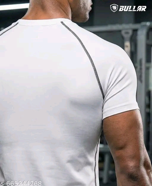 GYM FIT T-SHIRT WITH TRENDY VENOM DESIGN